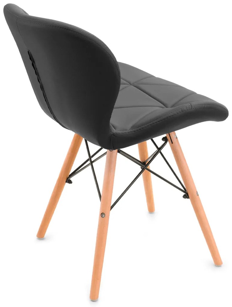 Étkezőszékek 4db bőr Grey