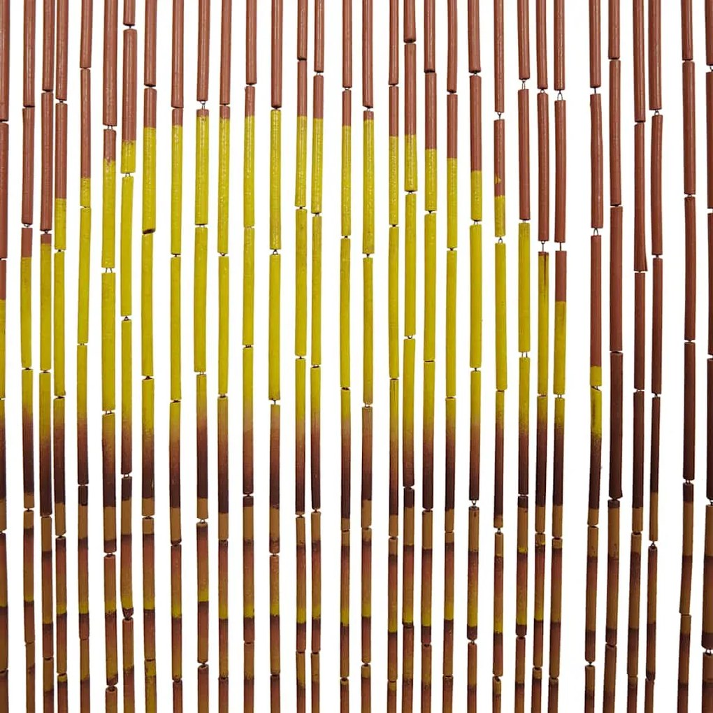 rovaros ajtófüggöny pálmafa nyomtatás 100x220 cm bambusz