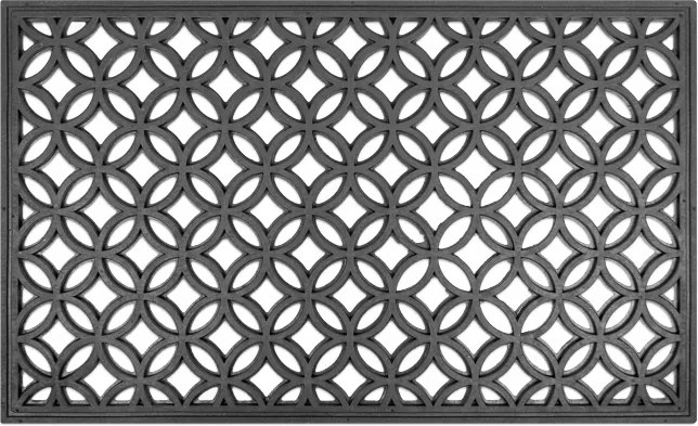 Készre szerelt gumi Lábtörlő 45 x 75 cm