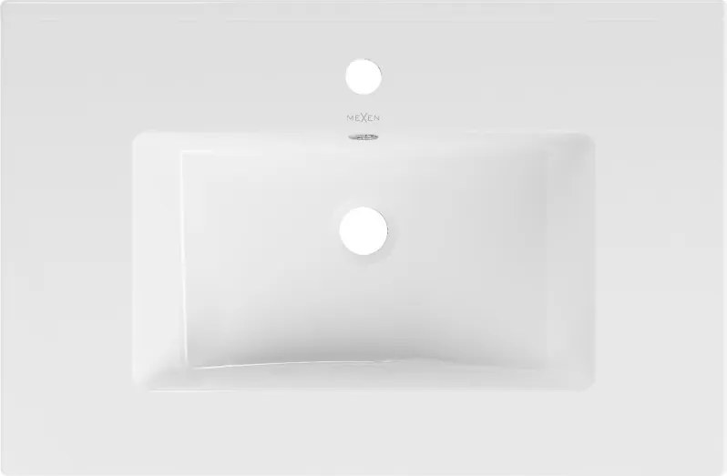 Mexen Atena 71 x 46 cm-be építhető mosdó, fehér - 25017000