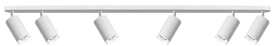 Fürdőszobai spotlámpa TURYN 6xGU10/10W/230V IP44 fehér