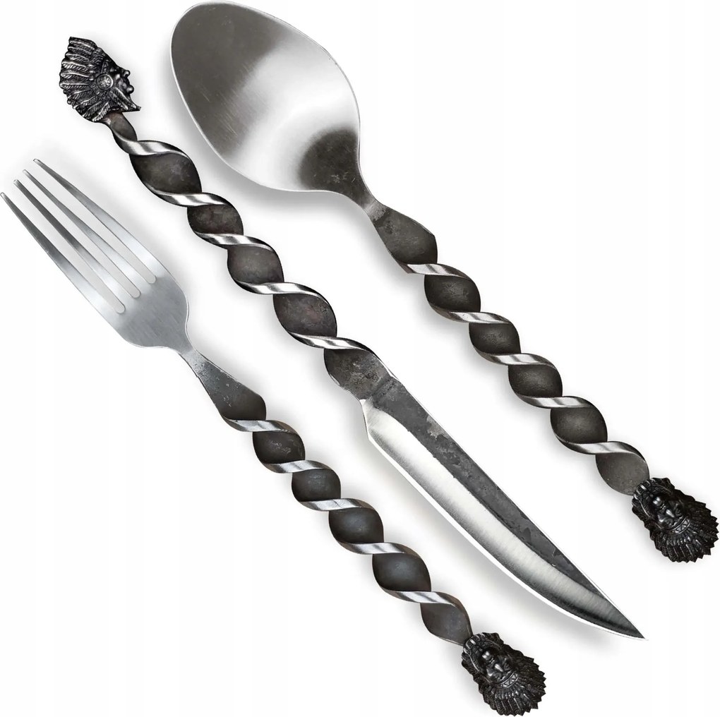 Stílusos kovácsolt evőeszközök Indián nyár