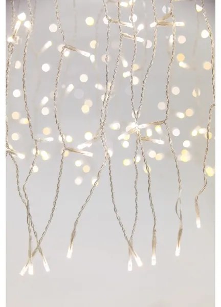 LED Dimmelhető Kültéri karácsonyi függöny CURTAIN 360xLED/8,4W/230V 2x2 m IP44 meleg fehér + távirányító