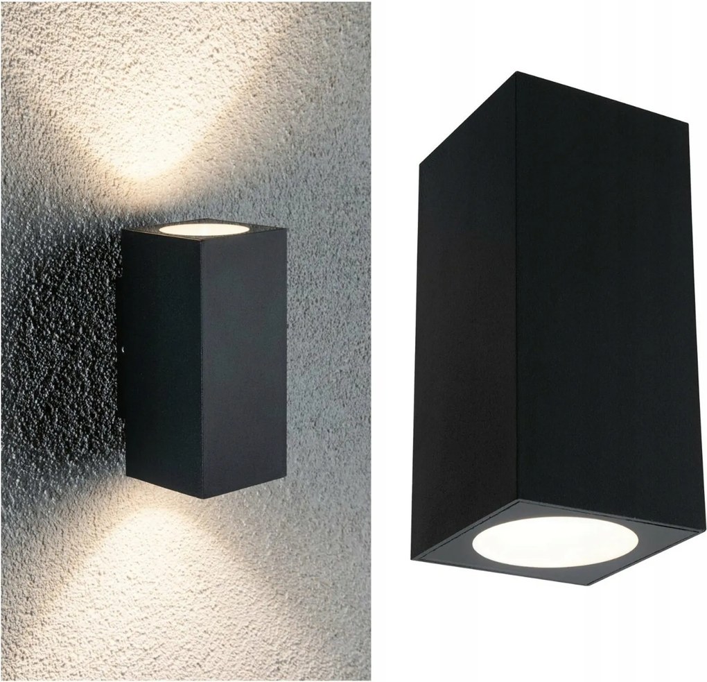 Paulmann Flame kültéri Led fali lámpa 2x2,8W IP44 3000K antracit