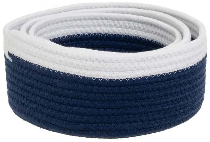 Textil tárolókosár szett 3 db-os ø 26x11 cm – Casa Selección