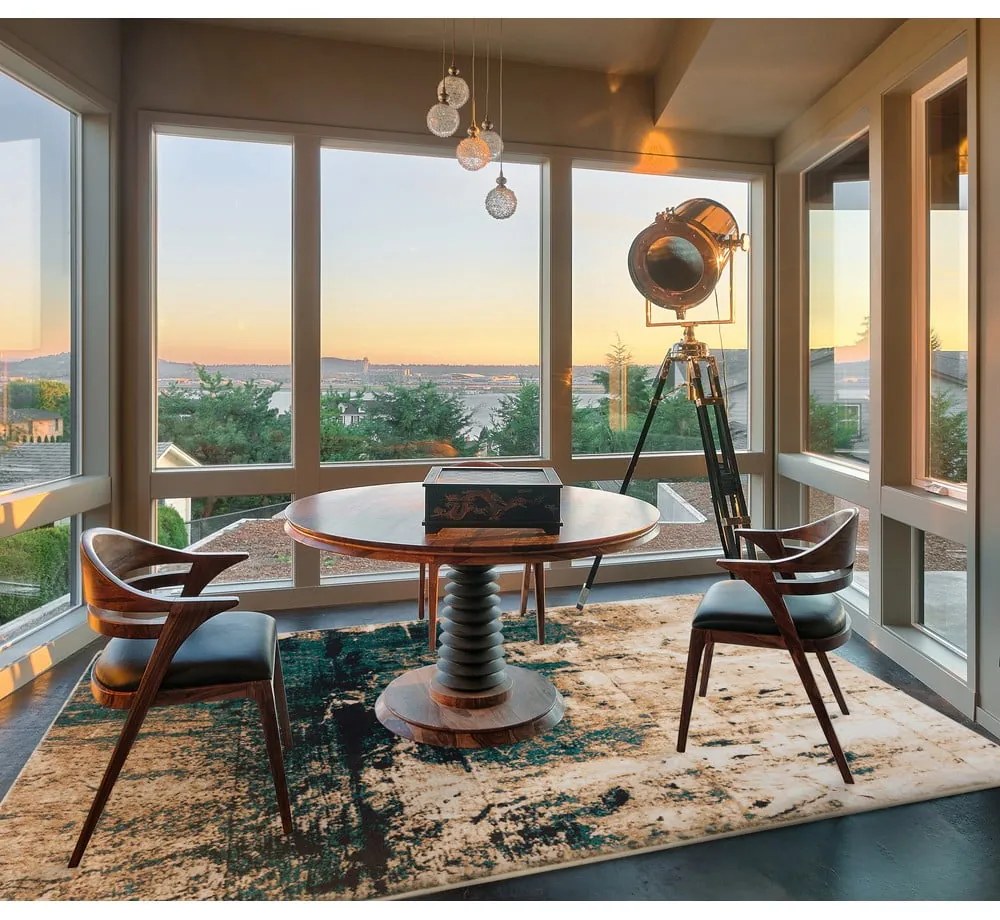 Rézszínű gyapjú szőnyeg 160x240 cm Max – Agnella