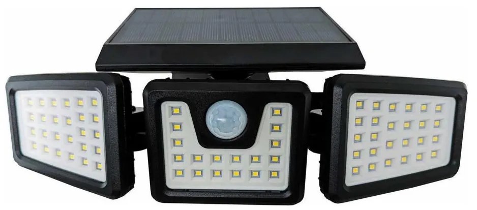 LED napelemes reflektor érzékelővel LED/14W/3,7V 1800 mAh IP44