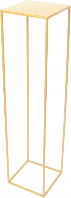 Virágtartó állvány loft virágtartó 100cm arany met 363