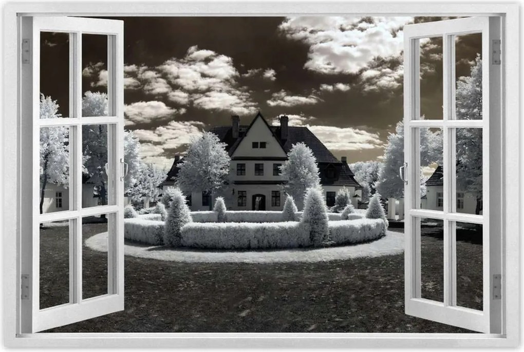 Poszterek 120x80 Ir infravörös fotó