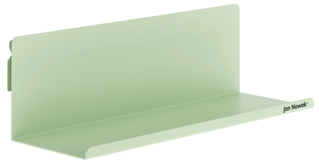 Fali polc JOANNE 400 mm, Fresh Style: pasztellzöld