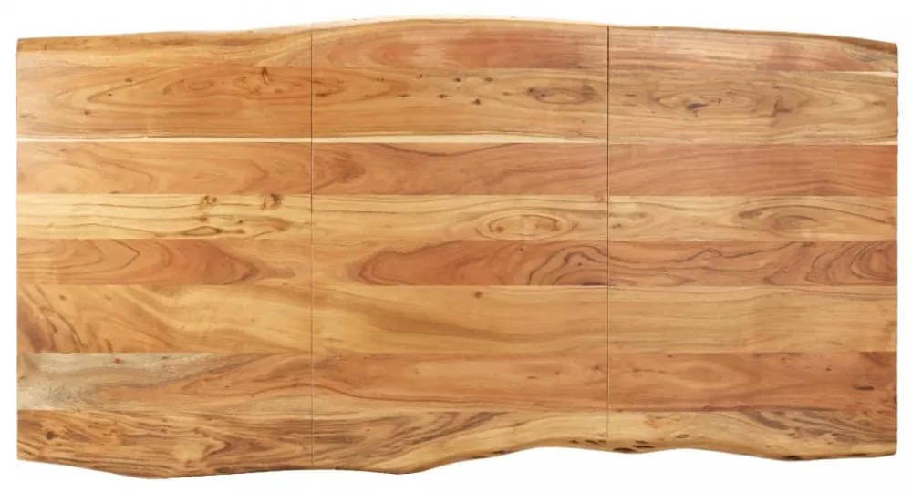 tömör akácfa étkezőasztal 180 x 90 x 76 cm