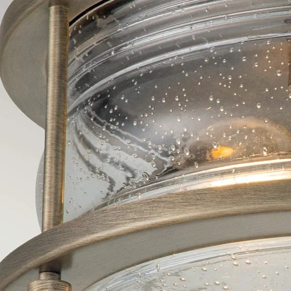 Kichler KL-ASHLANDBAY-F-BU-Kültéri lámpatest ASHLANDBAY 1xE27/60W/230V IP44 bronz