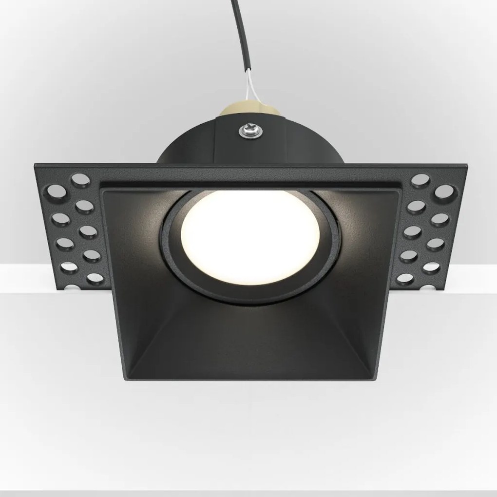 Maytoni DOT DL042-01-SQ-B Beépíthető spotlámpa 1x50W/GU10 IP20