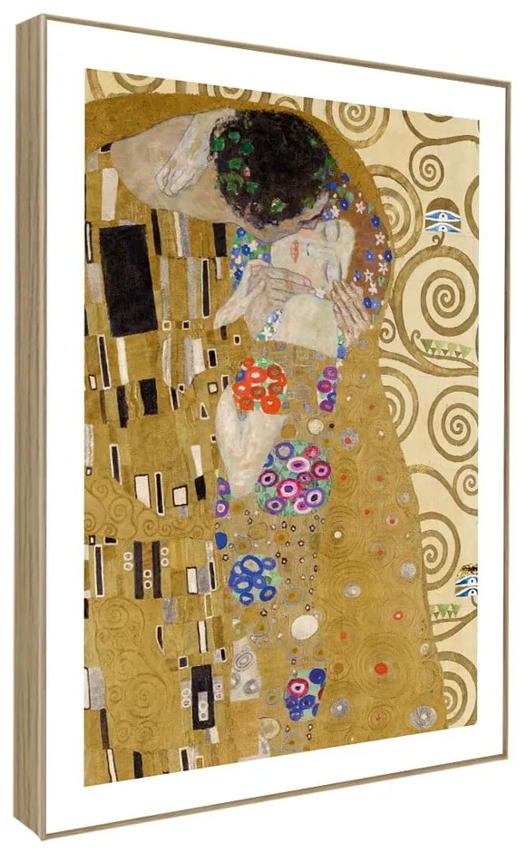 Reprodukciós kép szett 3 db-os 30x40 cm Klimt