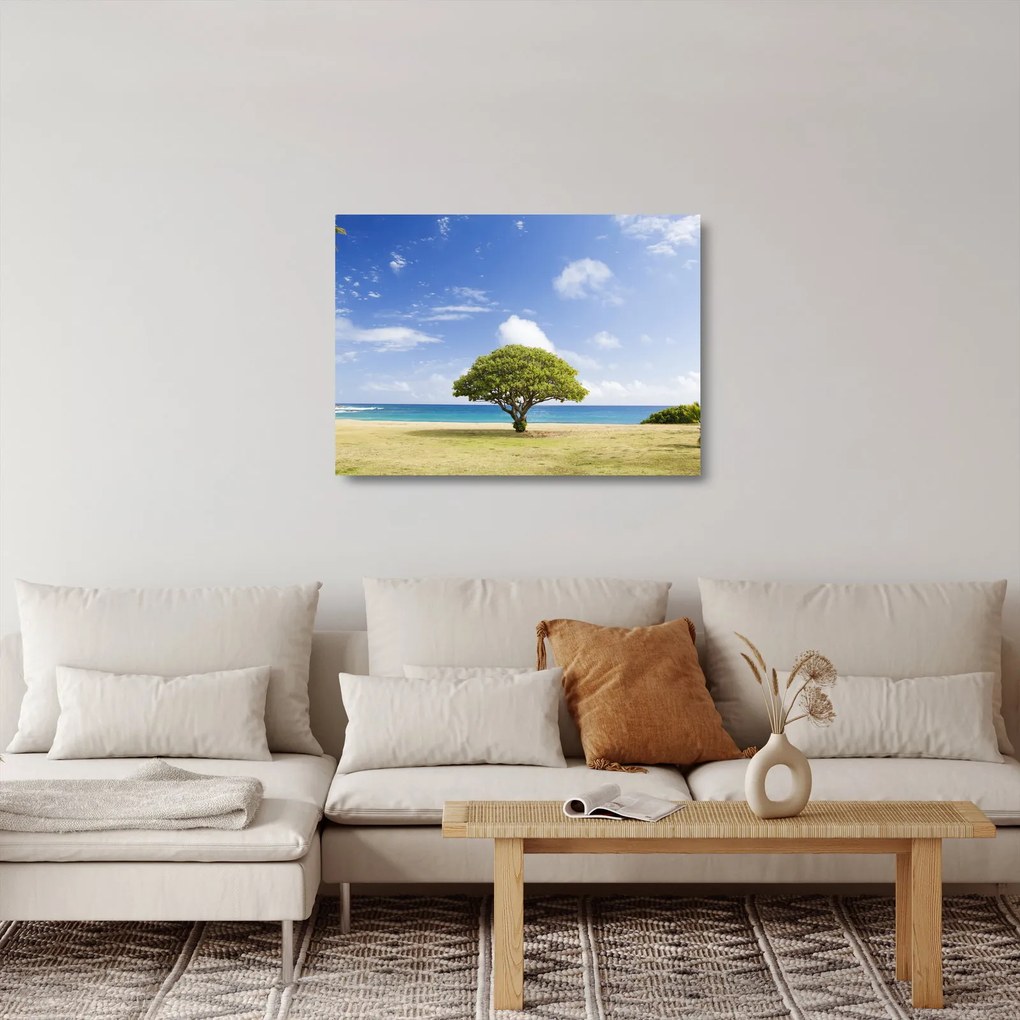 Fa a tengerparton (üvegen) (70x50 cm)