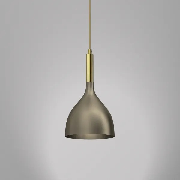 Csillár zsinóron NOAK 1xE27/15W/230V réz/arany