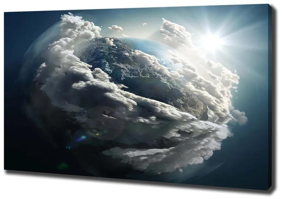 Vászonkép falra Föld bolygó pl-oc-100x70-f-75648728