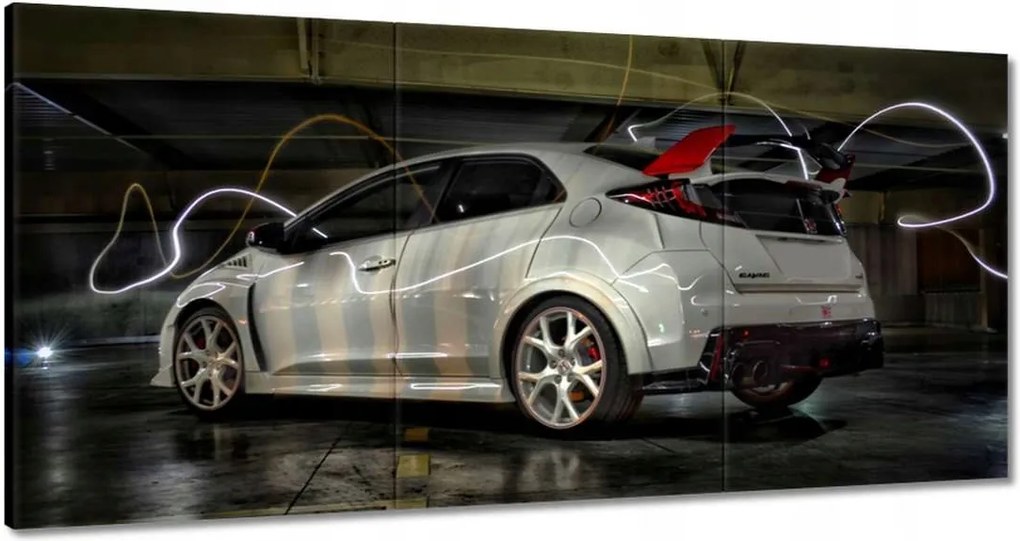 Vászonkép 60x30 Honda Civic Sportautó