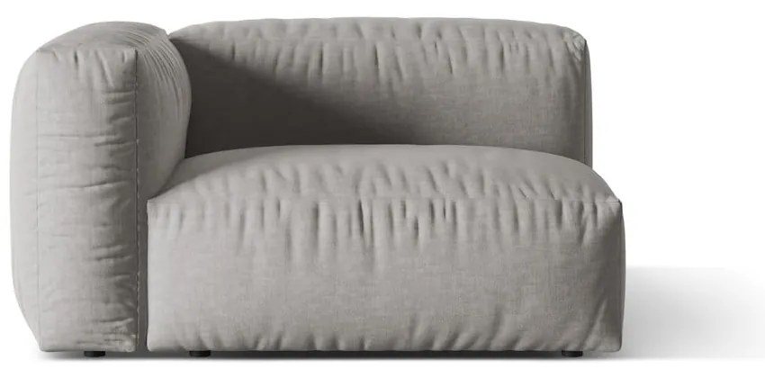 Világosszürke kanapé modul (bal oldali) Martina – Micadoni Home