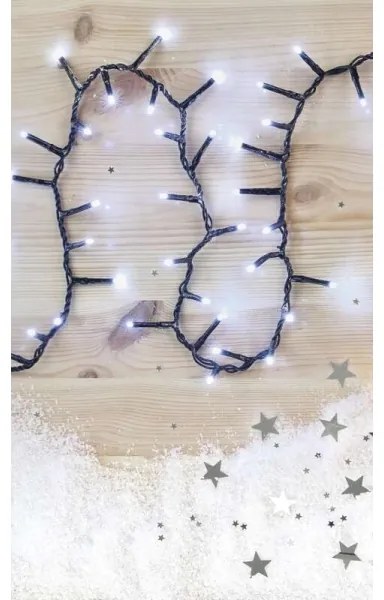 LED Karácsonyi kültéri lánc 400xLED/13m IP44 hideg fehér