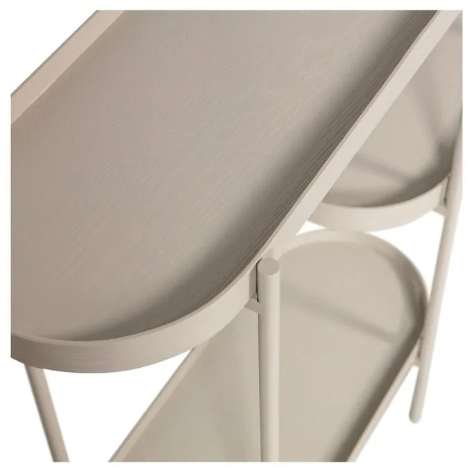 Fém tárolóasztal 28x90 cm Noan – WOOOD