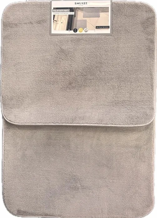 Smukee Fürdőszobaszőnyeg Polár Puha 2 db 50 x 70 cm 50 x 40 cm