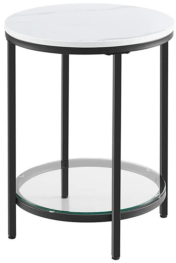 SID kisasztal fekete/fehér