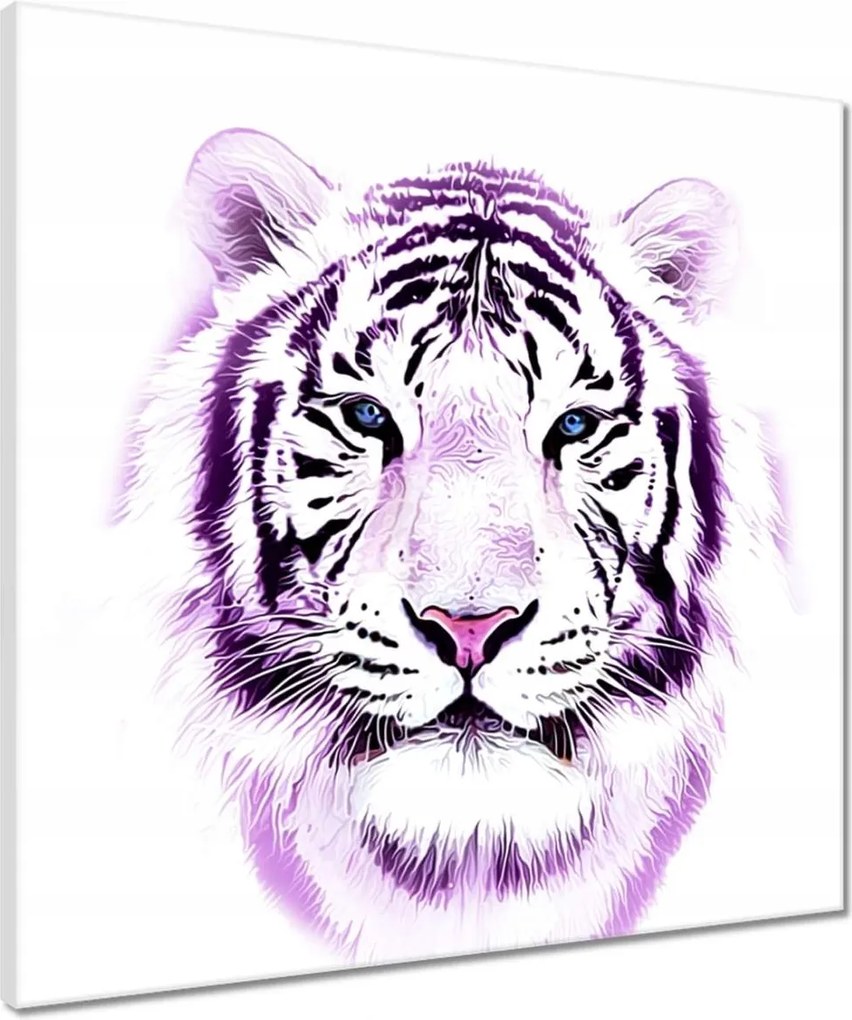 Vászonkép 50x50 Finom grafika Tigris