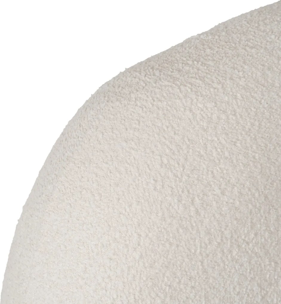 ROSSO ágy 160x200, krém boucle, ágyneműtartóval