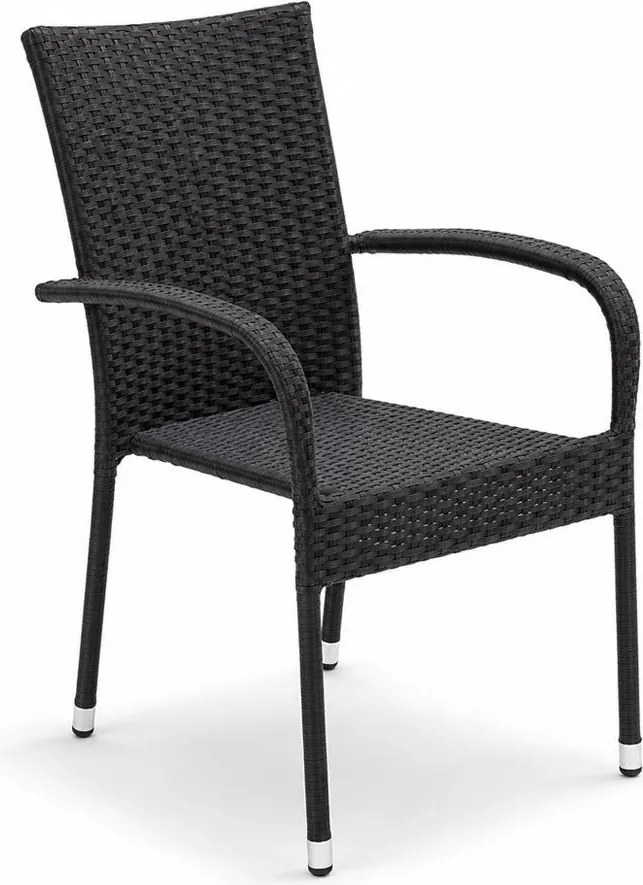 PARIS Kerti rattan szék szett - 6 db