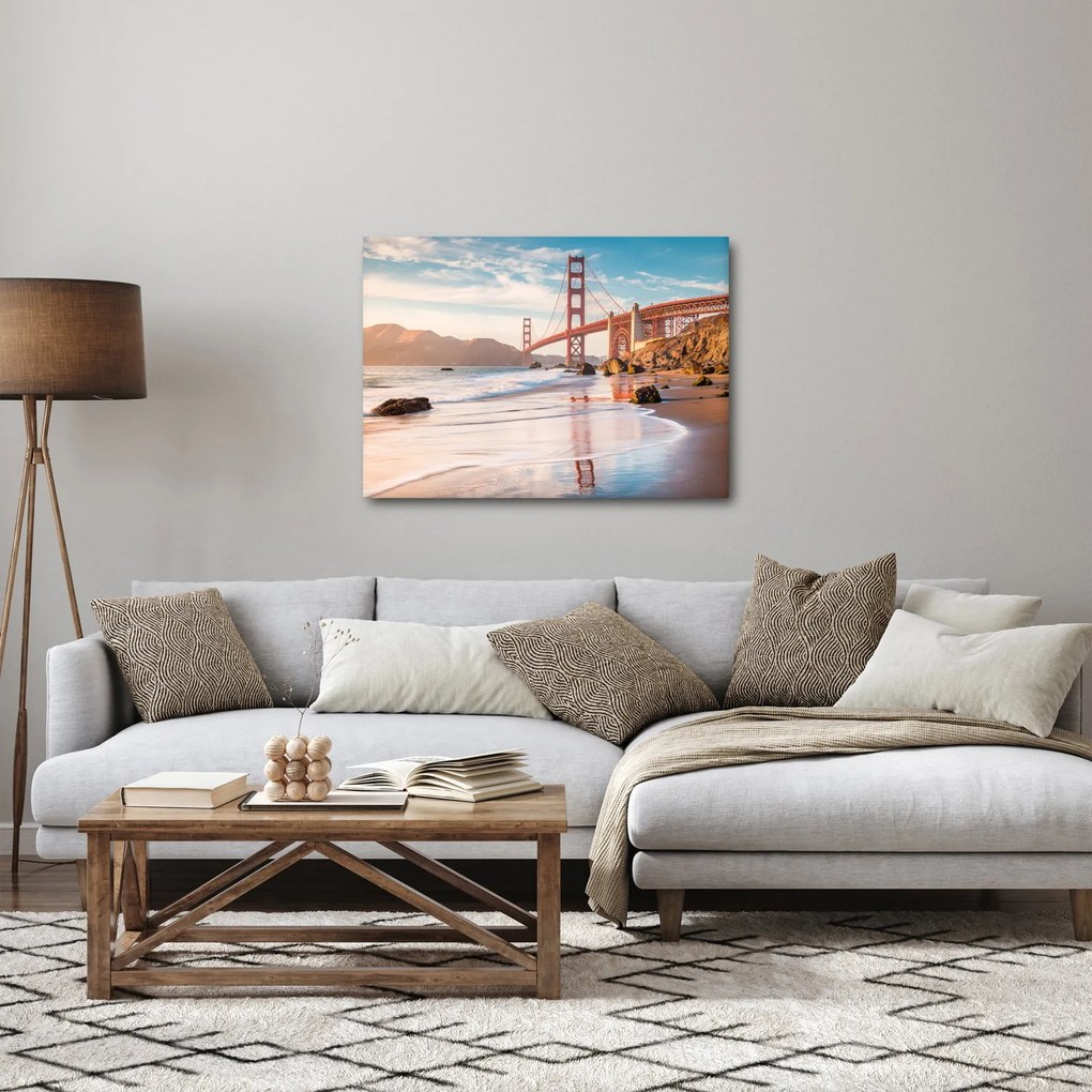 Kép - Golden Gate híd (70x50 cm)