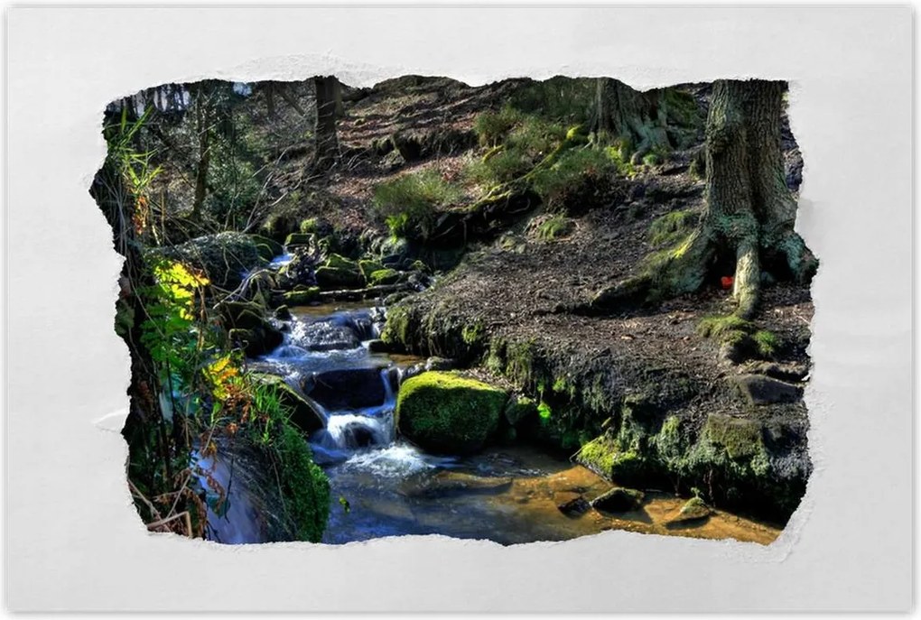 Poszterek 90x60 Hegyi patak