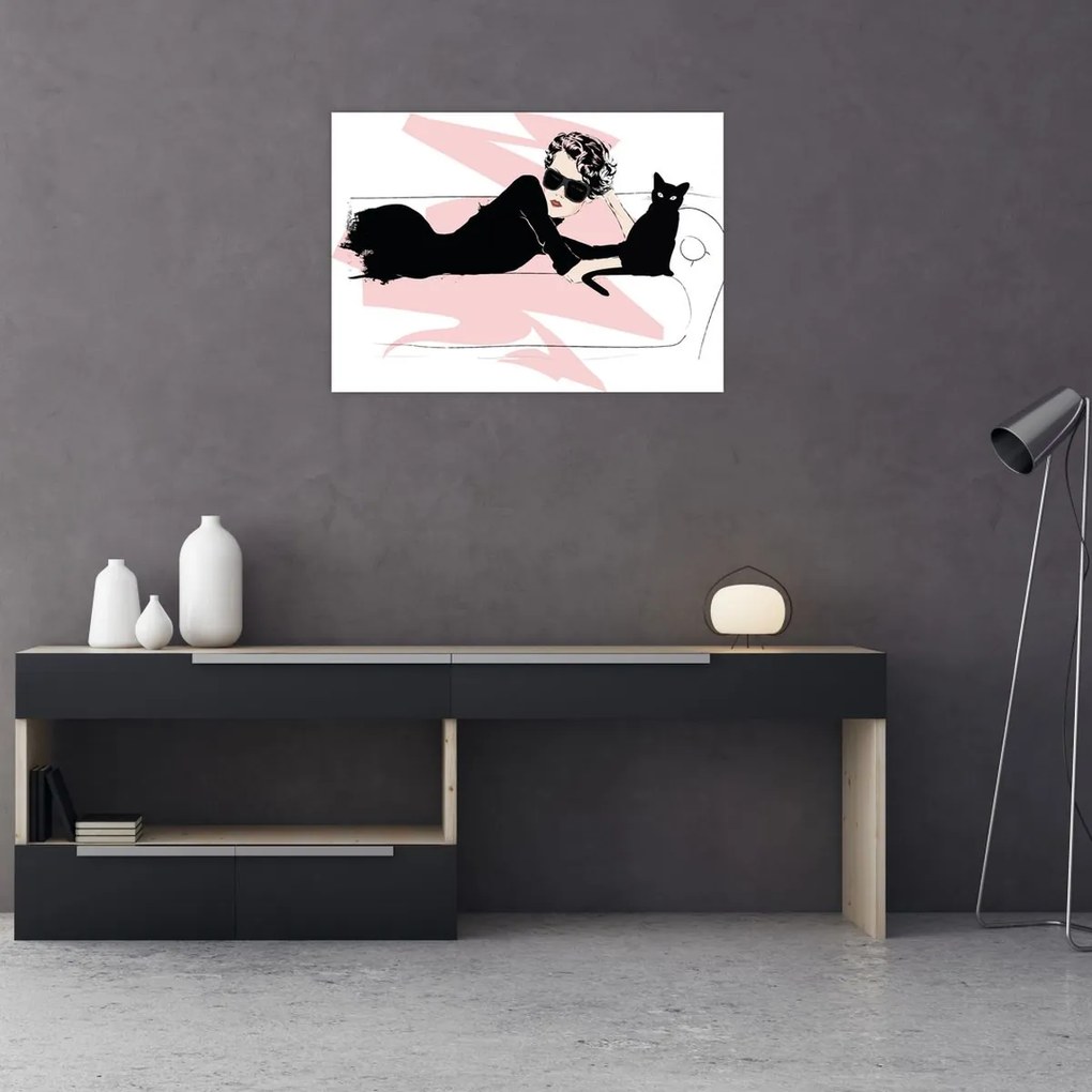 Kép - Fashion lady (70x50 cm)