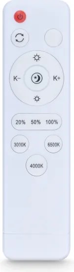 Brilagi - dimmelhető LED mennyezeti lámpa LUCIA LED/60W/230V Ø 59 cm fehér + távirányítóval