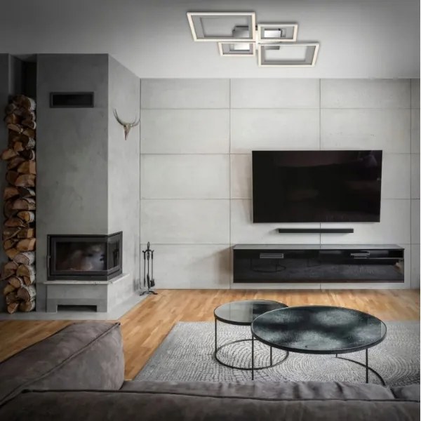 Briloner 3727-019 - LED Dimmelhető mennyezeti lámpa FRAME LED/38W/230V