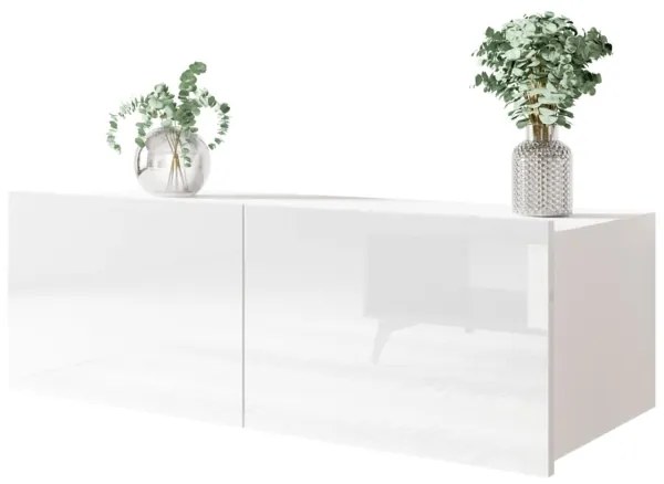 Faliszekrény CALABRINI 34x105 cm fehér