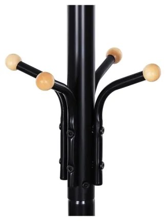 LINEA álló fogas, fekete