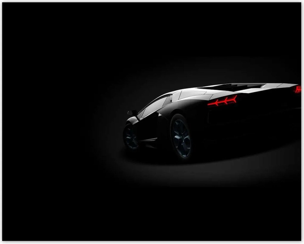 Poszterek 50x40 Fekete autó Autó