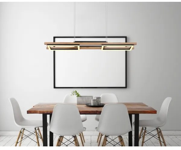 Globo 67266H - LED Csillár zsinóron ILLA LED/30W/230V