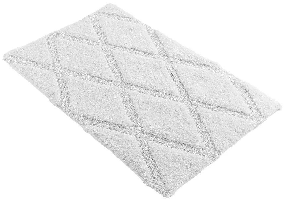 Fehér fürdőszobai kilépő 50x80 cm Thais – douceur d'intérieur