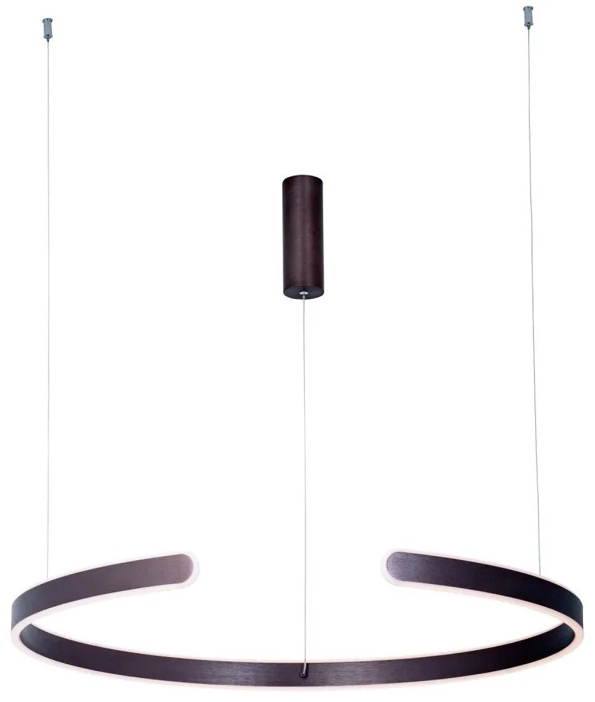 Zambelis 2013 - LED Dimmelhető csillár zsinóron LED/40W/230V barna