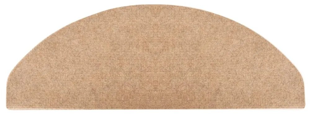 10 db bézs öntapadó lépcsőszőnyeg 65 x 22,5 x 3,5 cm