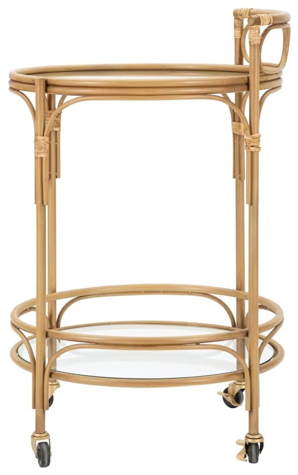 Fém gurulós zsúrkocsi ø 51 cm Panama – Mauro Ferretti