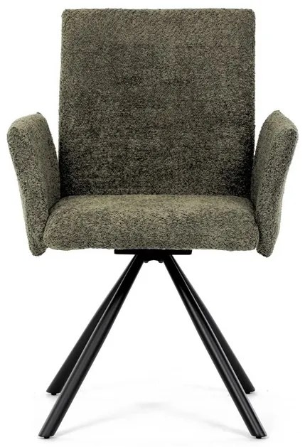 Zöld Bouclé Étkezőszék. DCH-W1117 GRN2