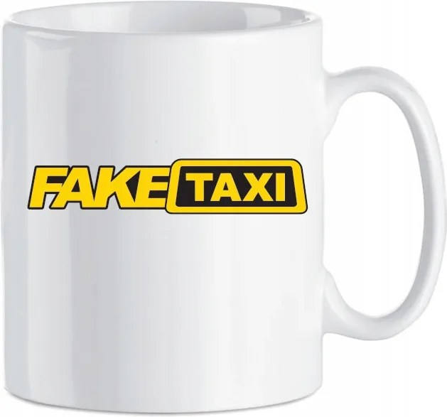 Fake Taxi nyomott mintás bögre 330 ml