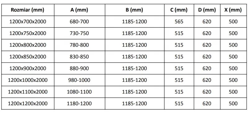 Mexen Velar L, zuhanykabin tolóajtóval 120 x 120 cm, 8 mm-es mattüveg, króm, 871-120-120-33-01