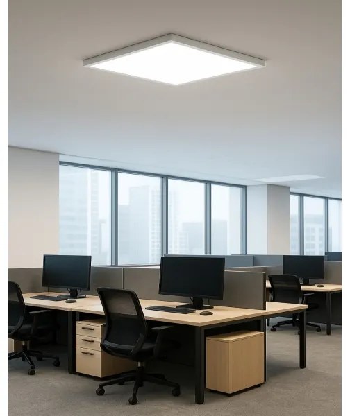 LED mennyezeti lámpa LED/40 W/230 V 3000/4000/6500 K 50x50 cm fehér
