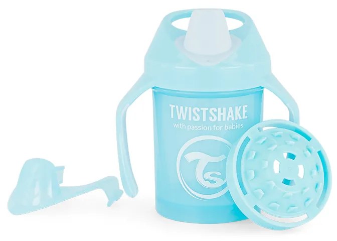 Twistshake nem folyó tanulóbögre 230 ml, kék