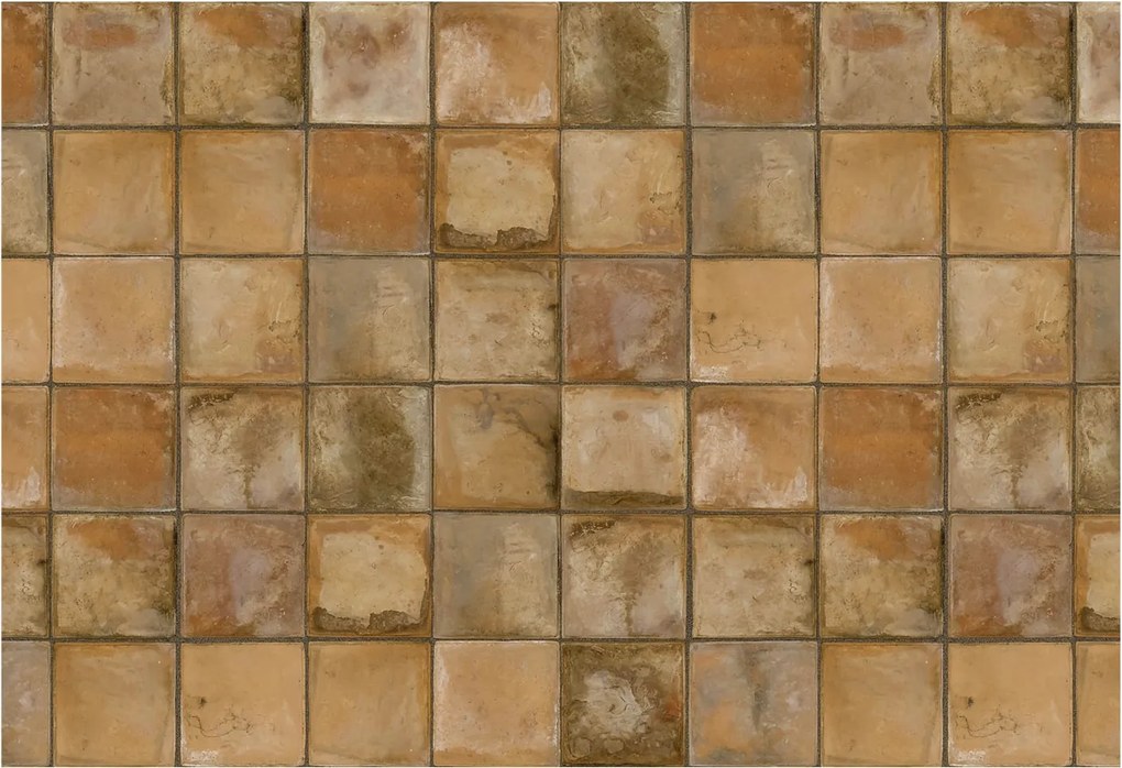 Stílusos Dekoratív fotótapéta Flizelin Rusztikus mozaik 152x104