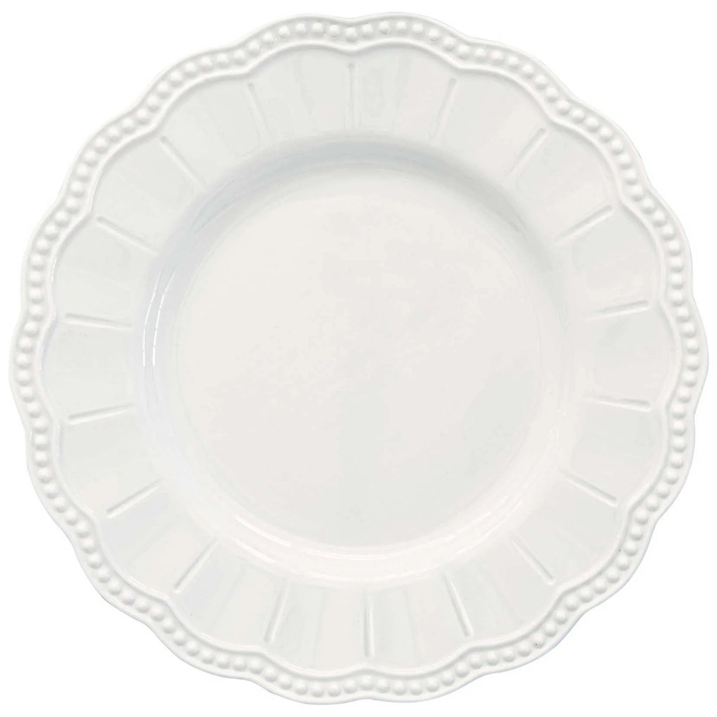 Klasszikus porcelán 18 részes fehér Étkészlet Elite White